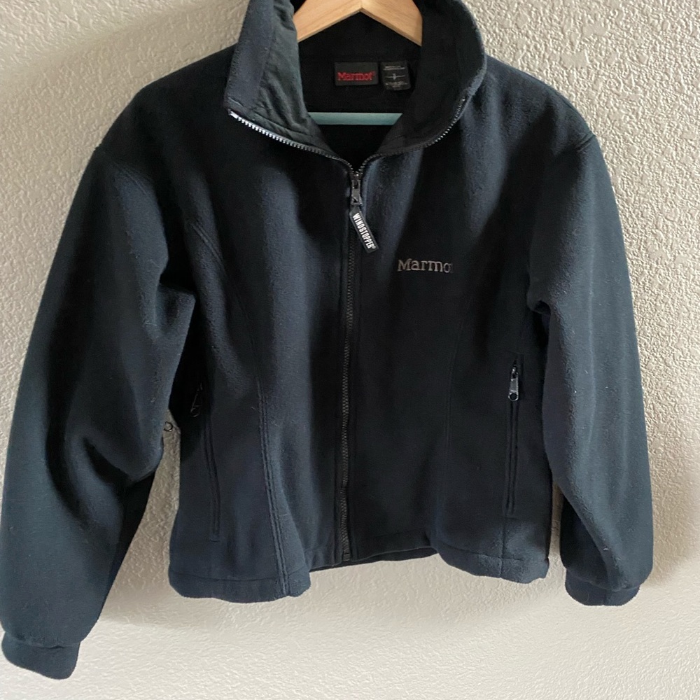 Marmot Windstopper Soft Shell Jacket Full Zip Arm… - image 1